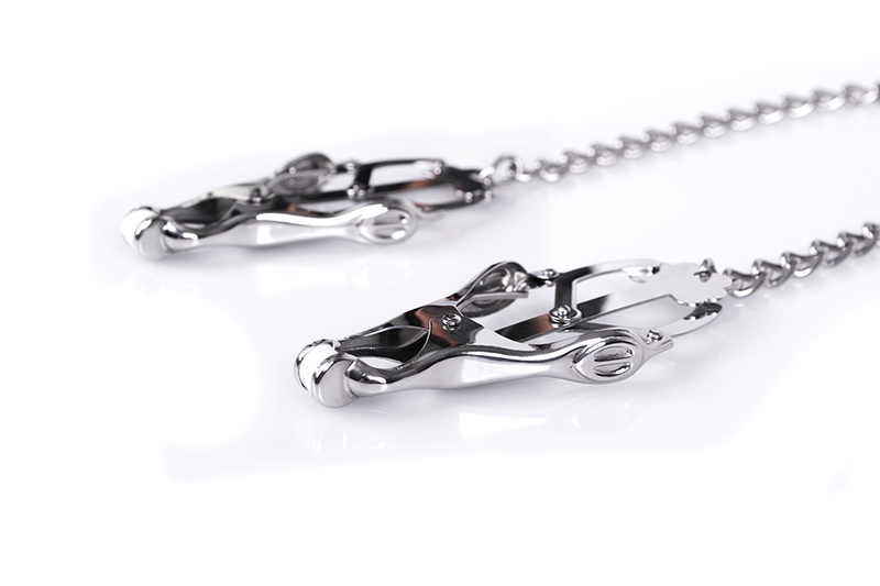 Clover Nipple Clamps with Chain | Sensual Stimulation