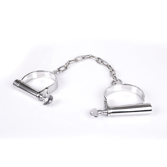 Darby Ankle Cuffs by Kiotos – Stainless Steel Bondage