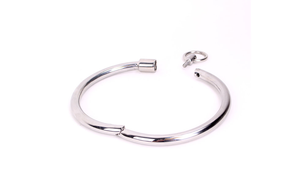 Cathedral Round Collar Large | Stainless Steel Jewel