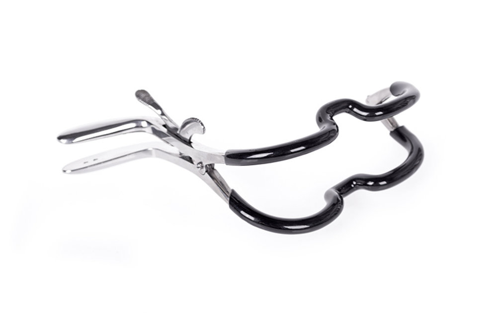 Jennings Mouth Gag with Black Rubber Coating – Medical Device
