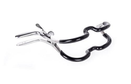 Jennings Mouth Gag with Black Rubber Coating – Medical Device