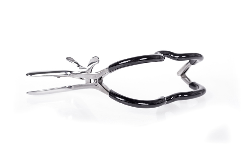 Jennings Mouth Gag with Black Rubber Coating – Medical Device