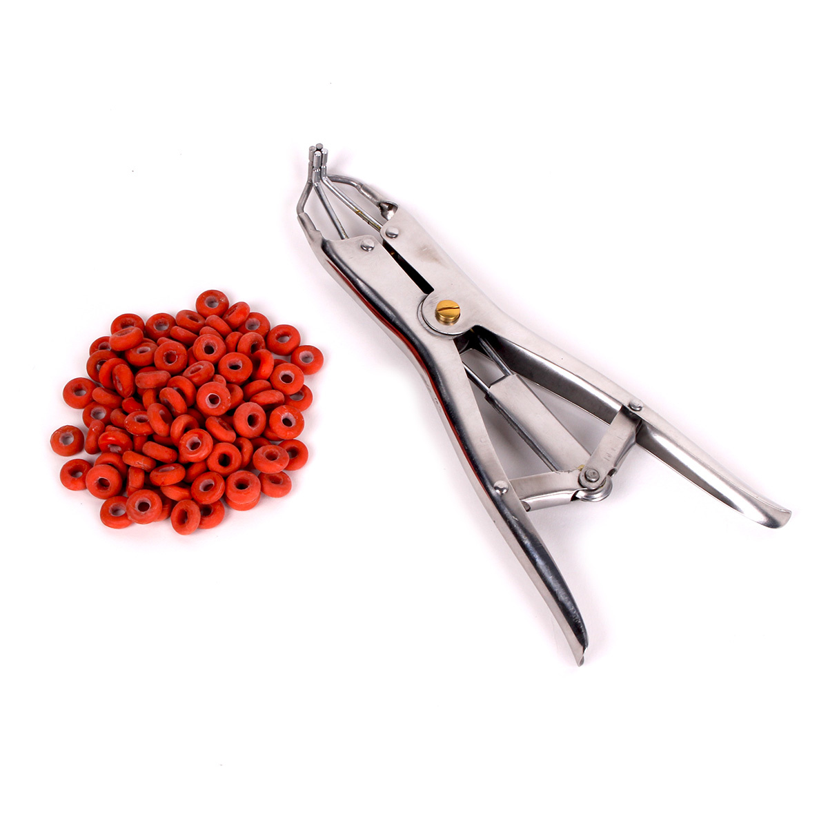 Tit Torture Tangen + 100 Ringen | Tepelspel Accessoires