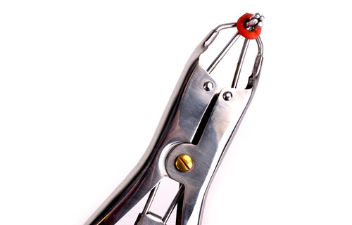 Tit Torture Pliers (with 100 rings pack)