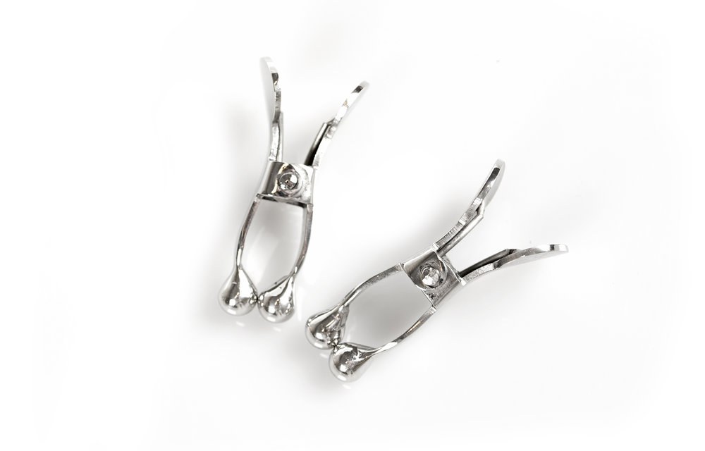 Nipple Clamps Pair | Luxury Pain & Pleasure Ball-tipped