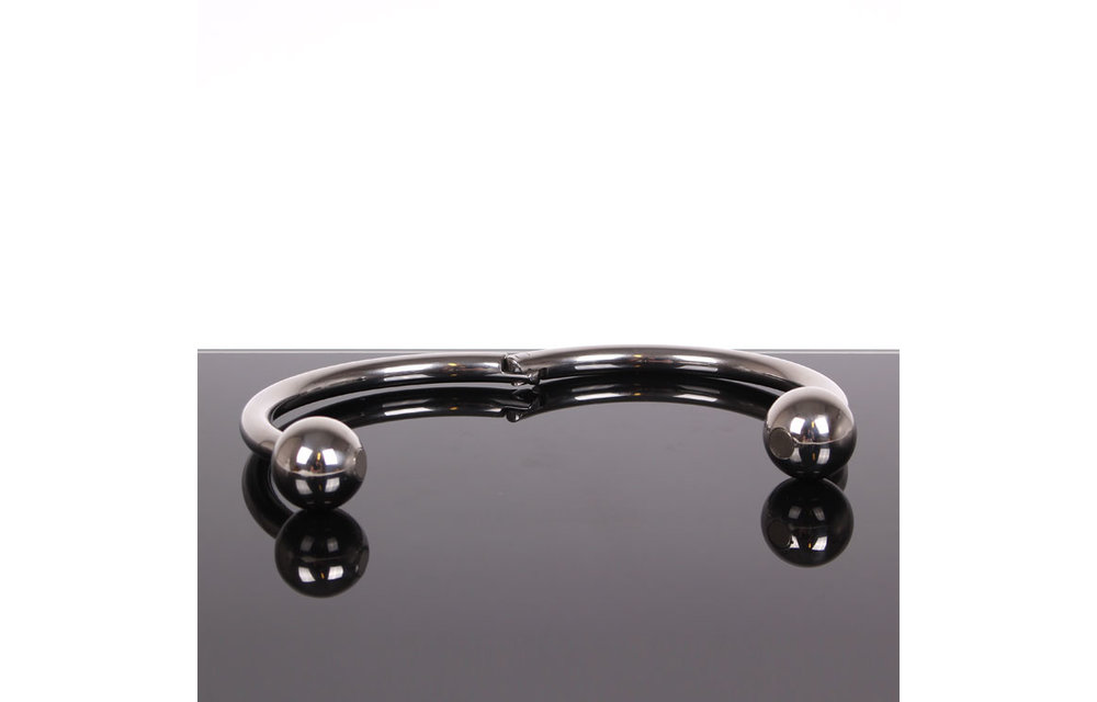 Horse Shoe Halsband L - Magnetisch, Roestvrij Staal & Sexy