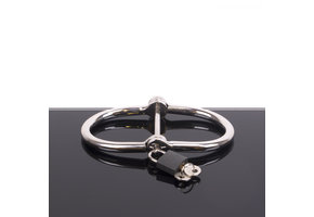 Stainless steel D-handcuffs - Tight & Secure