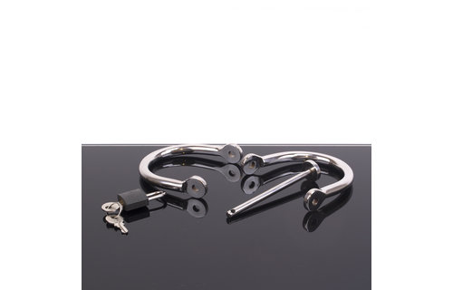 D-Handcuffs - Stainless Steel