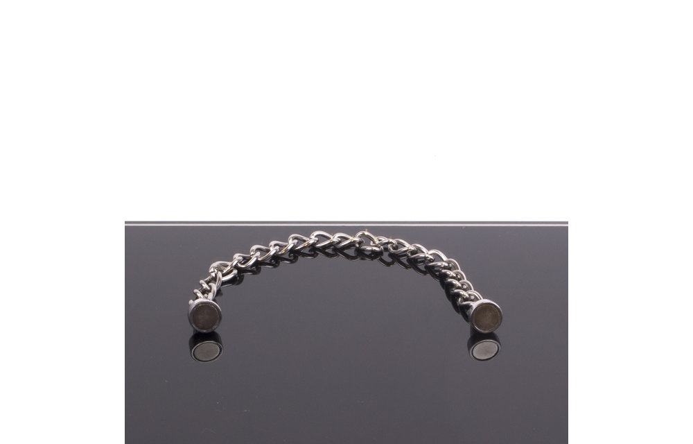 Magnetic Nipple Pinchers with polished chain