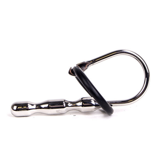 Penis Stick Dilado 1 – Stainless Steel Penis Plug & Cock Ring