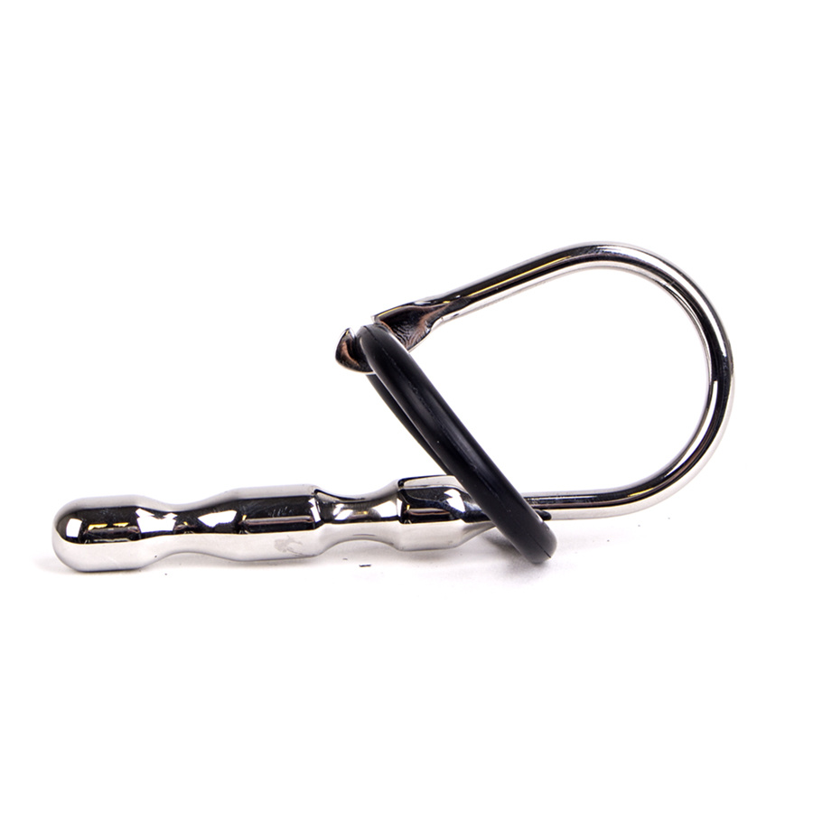 Penisstick Dilado 1 – Roestvrij Stalen Penisplug & Cockring