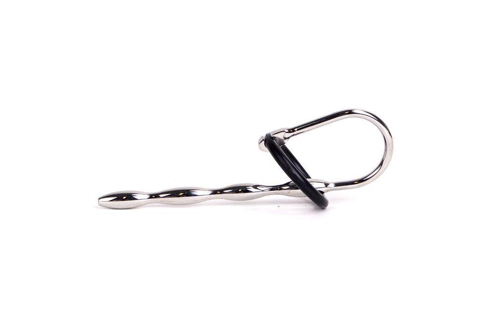 Penis Stick Dilado 3 - Stainless Steel Penis Plug & Cock Ring