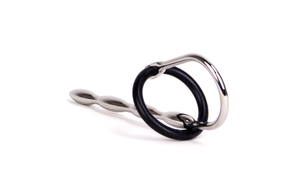 Penisstecker Dilado 3 – Penisplug & Cockring aus Edelstahl