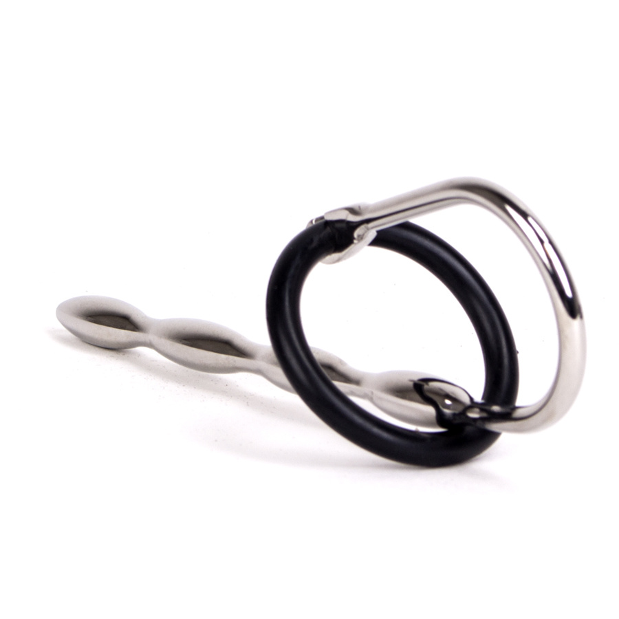 Penisstecker Dilado 3 – Penisplug & Cockring aus Edelstahl