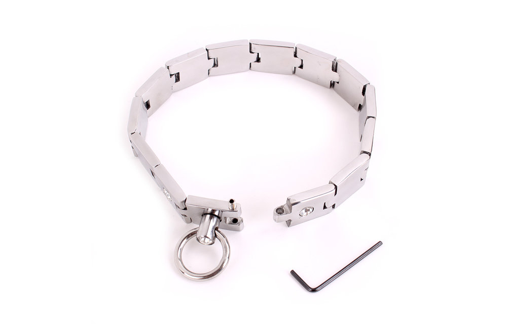 Horlogeband Halsband met Juweel – Handgemaakte Luxe Ketting