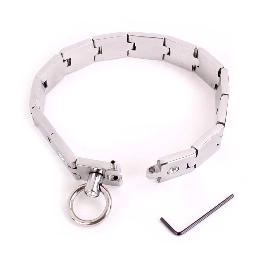 Uhrenarmband Halsband mit Juwel – Handgefertigte Luxuskette