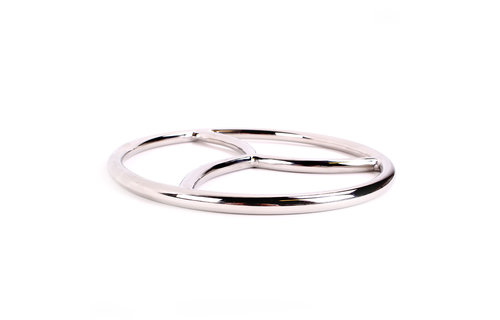 Shibari Ring Tri 21 cm stainless steel | Japanese bondage connection point