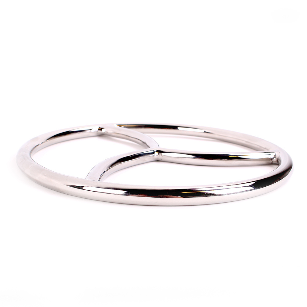 Shibari Ring Tri 21 cm stainless steel | Japanese bondage connection point