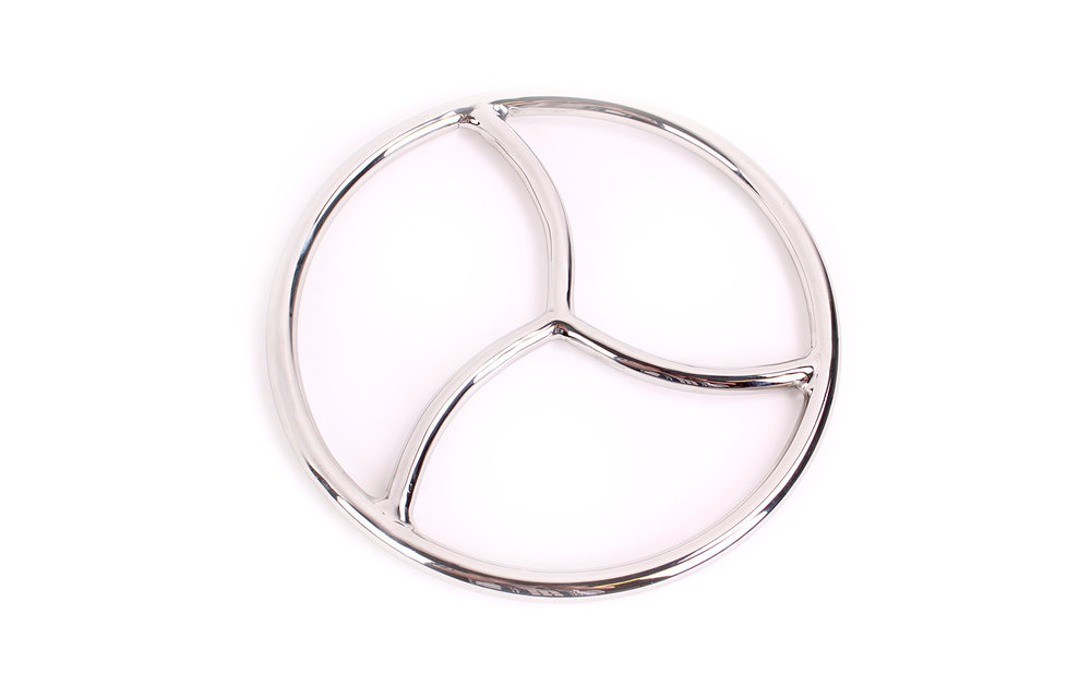 Shibari Ring Tri 21 cm Edelstahl | Japanischer Bondage-Verbindungspunkt