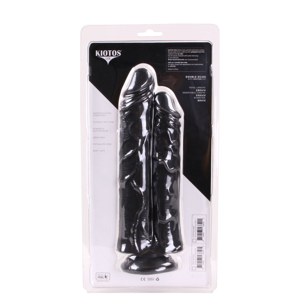 Dubbele Dildo 28 cm | Realistisch & Waterdicht Kiotos COX