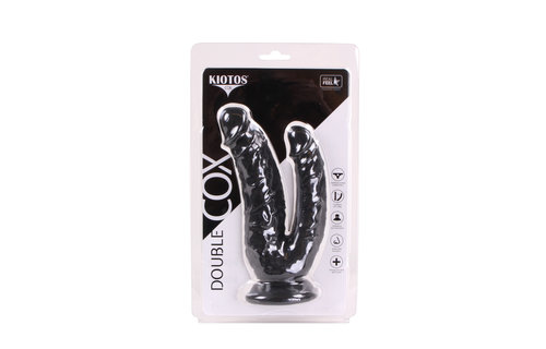 Double Dildo 21 x 3,5 / 4,5 - Black