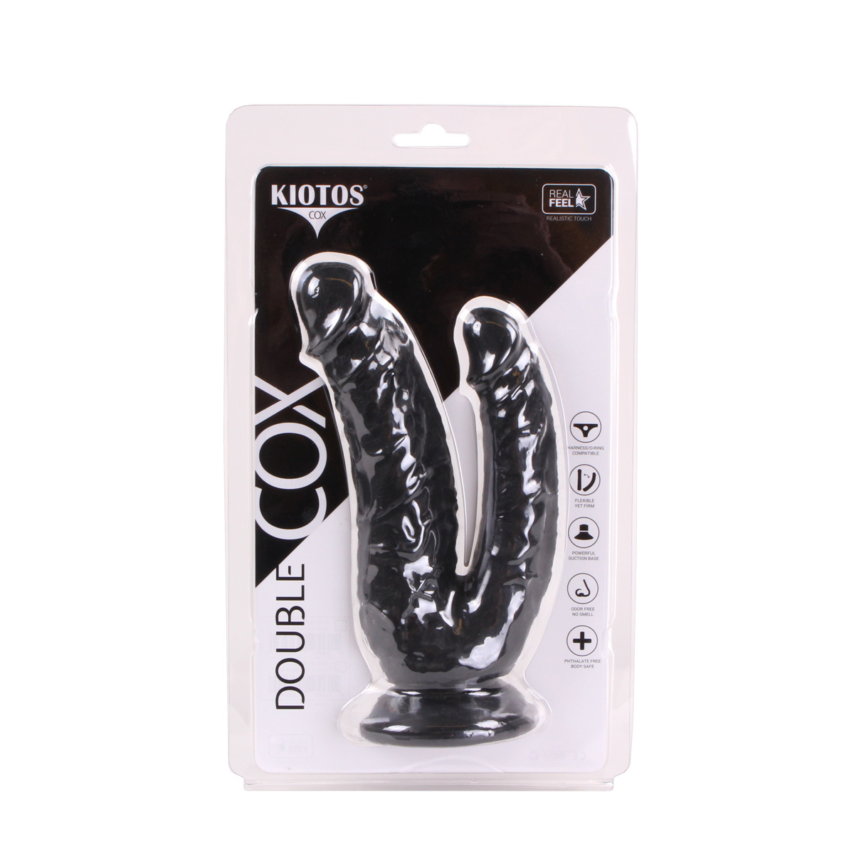 Double Dildo 21 cm | Realistic & Waterproof Kiotos COX