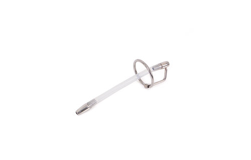 Medium Urethral Catheter 12.8 cm with Stainless Steel Tip & Rings