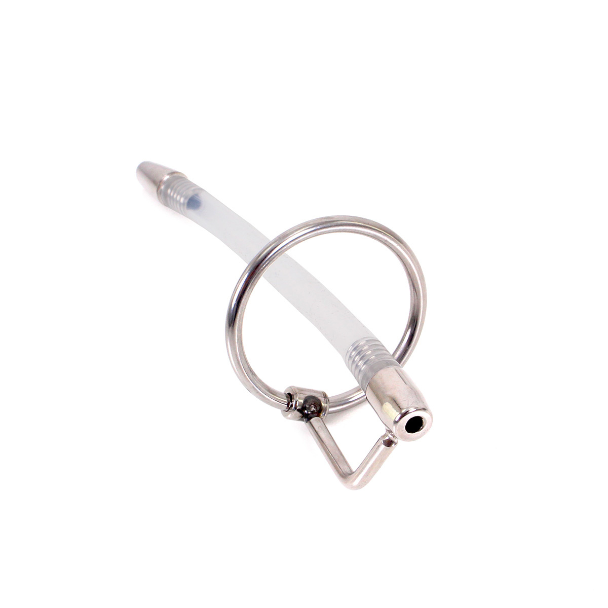 Medium Urethral Catheter 12.8 cm with Stainless Steel Tip & Rings