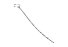 Biegsame Harnröhrenperlen 6 mm Edelstahl – Glatter Sound 20 cm