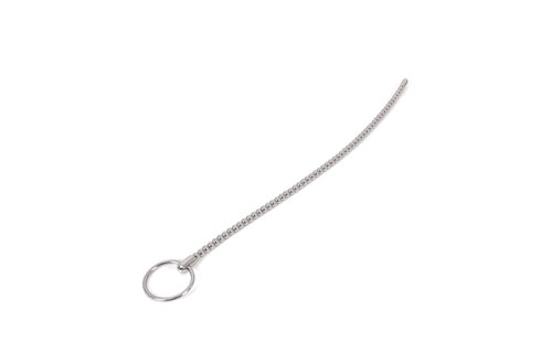 Buigbare Urethraal Kralen 6mm RVS - Gladde Sound 20cm