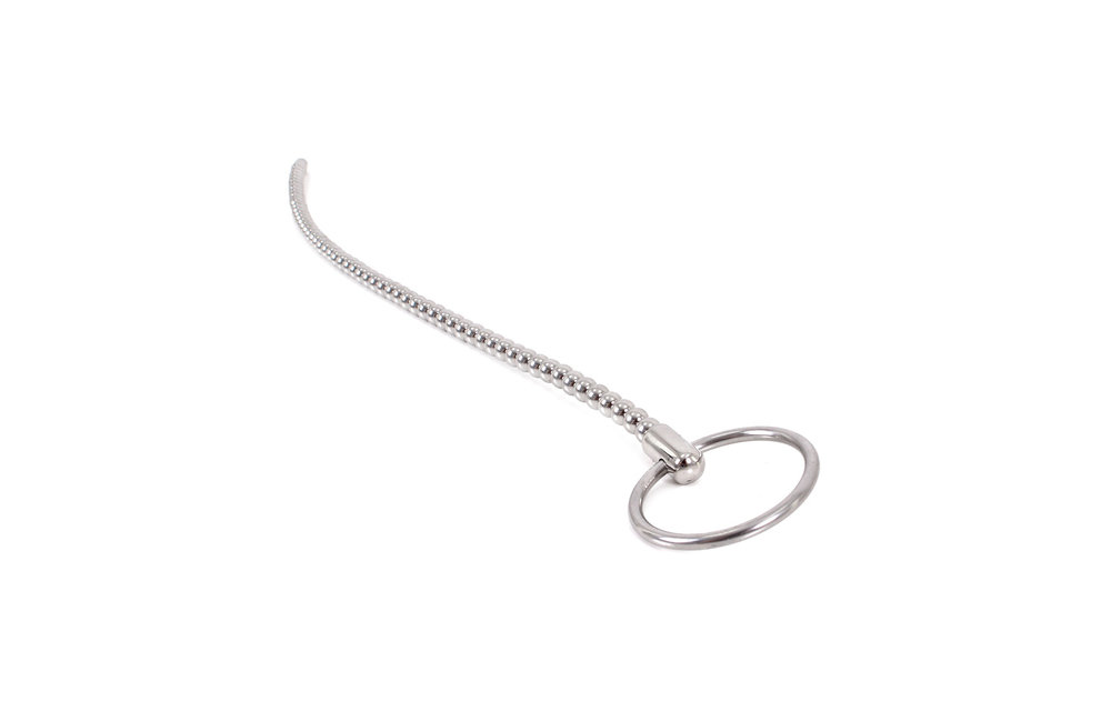 Buigbare Urethraal Kralen 6mm RVS - Gladde Sound 20cm