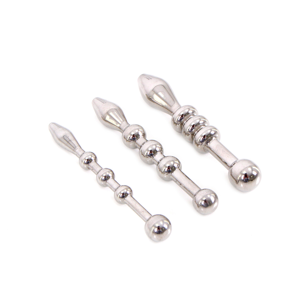 Urethral Trainer Kit - Penis Plug Set 6-10 mm for Beginners