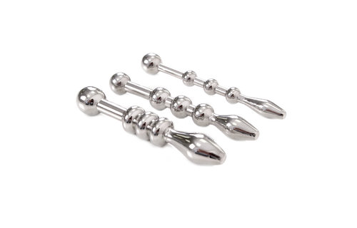 Urethraal Trainer Kit - Penisplug Set 6-10mm voor Beginners