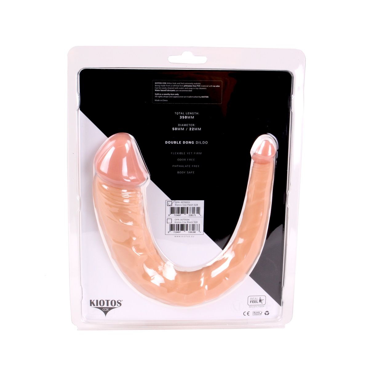Dildo 35 x 5.0 / 2.2 - Fleisch