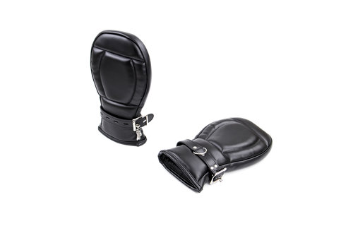 Afsluitbare BDSM Handschoenen | Gewatteerd & Vergrendelbaar