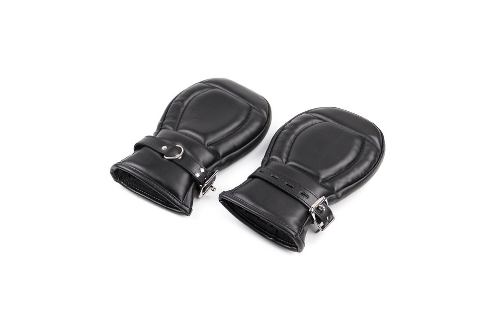 Verschließbare BDSM-Handschuhe | Gepolstert & verschließbar