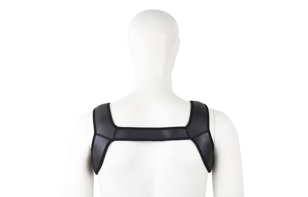 Harnas Sport Spierbeschermer L - Neopreen Heren Borstband