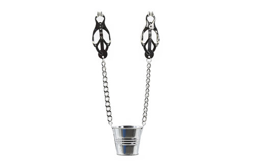 Clover Nipple Clamps with Bucket – Fill them with drink or water!