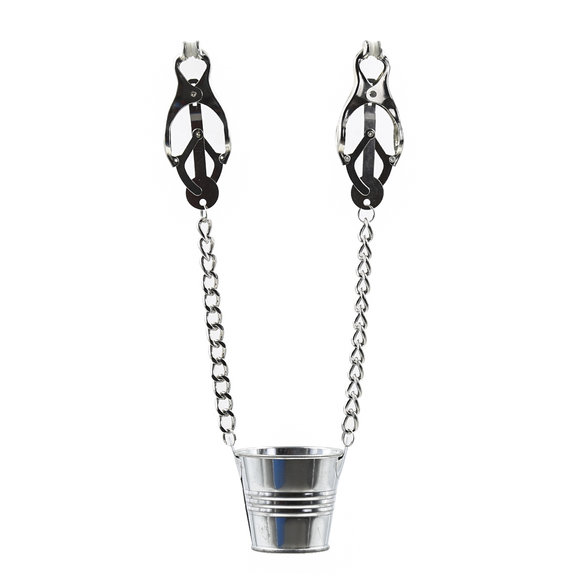 Clover Nipple Clamps with A Bucket