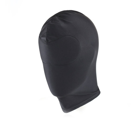 Zwart BDSM Kap Blind Masker | Comfortabel & Ademend Spandex