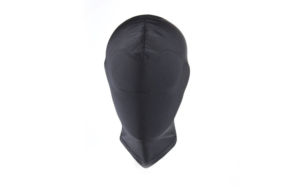 Black BDSM Hood Blind Mask | Comfortable & Breathable Spandex