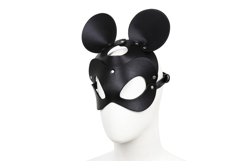 PU Leren Muizen Masker | Rollenspel & Feest Accessoire