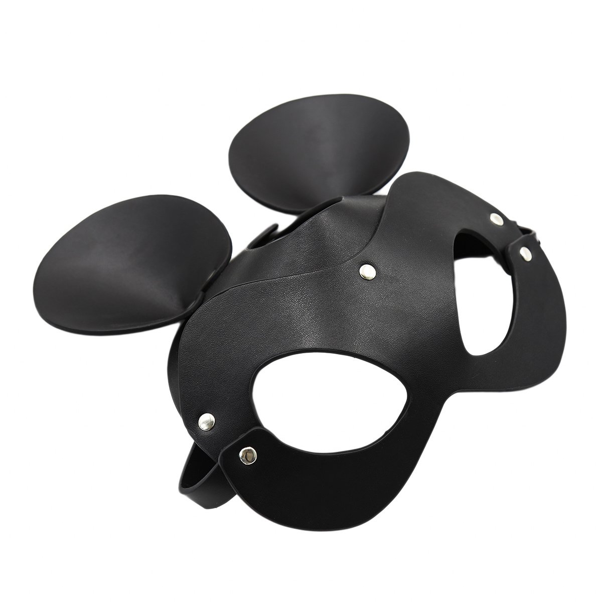 PU Leather Mouse Mask | Role Play & Party Accessory