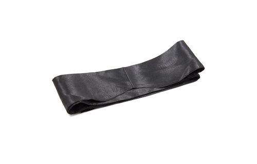 Black Blindfold Satin Look