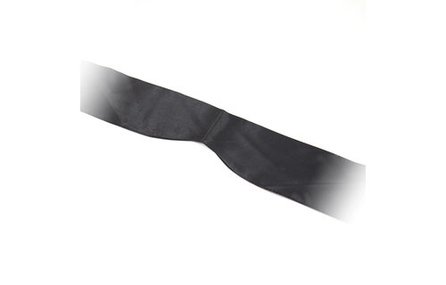 Black Blindfold Satin Look