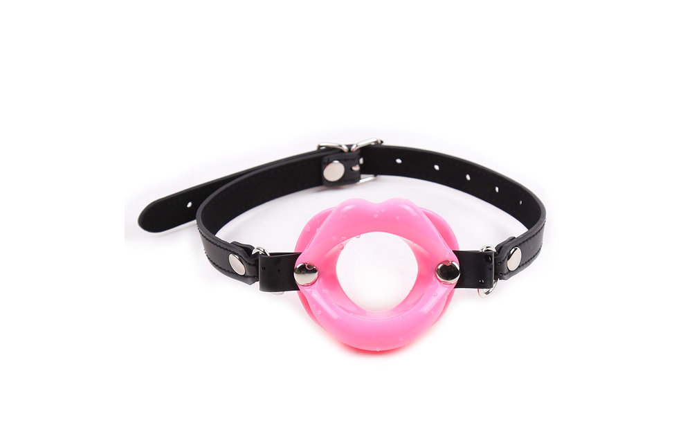 Roze Mouth Gag - Comfortabele Zachte Mondopener