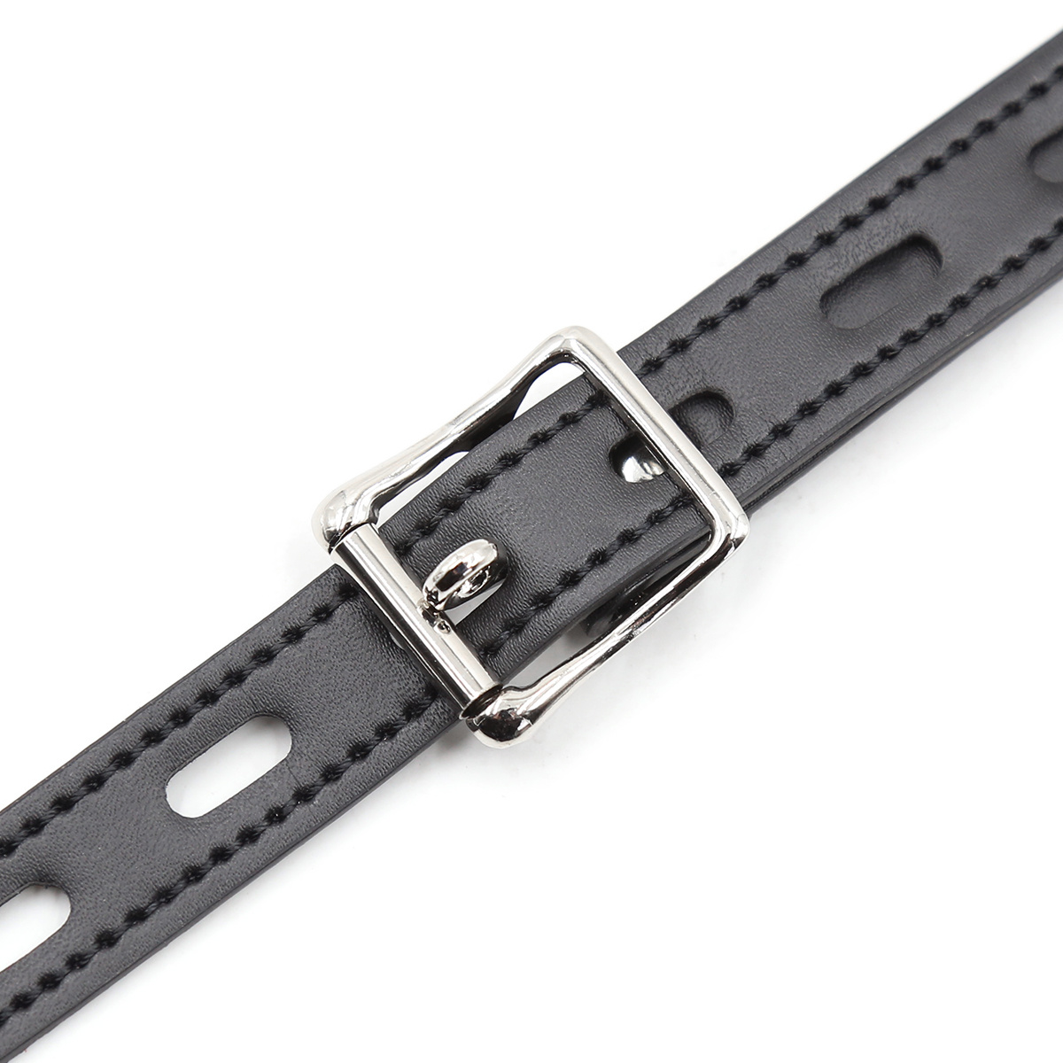 Mouth Gag met Haken | Verstelbare PU-leer Mondspreider