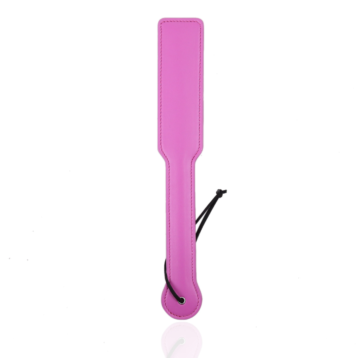 Klassieke Paddle 34 cm – Zwart, Rood & Roze PU-leder