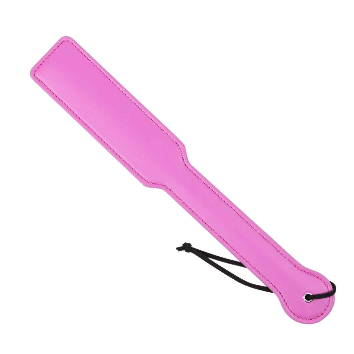 Klassieke Paddle 34 cm – Zwart, Rood & Roze PU-leder