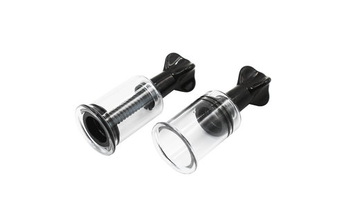 2 Twist Cups Black S | Adjustable Suction Power Ø 2.1 cm
